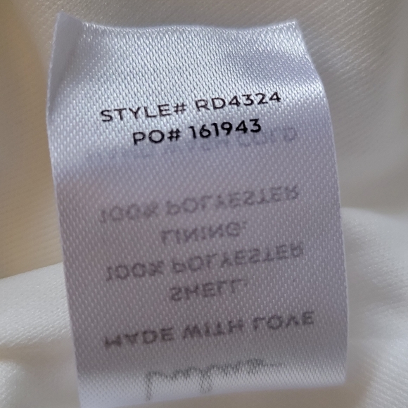 NWT Lulus Rise To The Occasion Wrap Dress White Bridal Shower Party V Veck SM - Picture 14 of 14